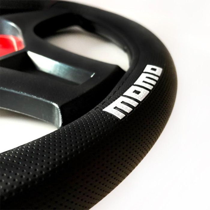 Funda Volante Momo Supergrip Universal Negro-Blanco 38-39 cm MOMLSWC014BW 4 Funda Volante Momo Supergrip Universal Negro-Blanco 38-39 cm MOMLSWC014BW 4