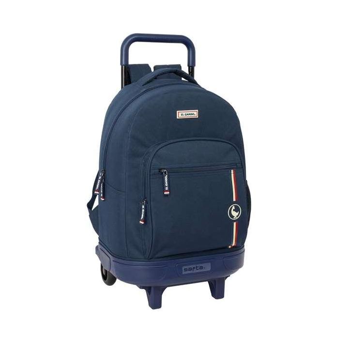 Mochila Safta Grande Con Ruedas Compact Extraible El Ganso Eclipse 450x330x220 mm Mochila Safta Grande Con Ruedas Compact Extraible El Ganso Eclipse 450x330x220 mm