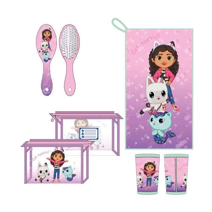 Cerdá Neceser de Viaje con Accesorios La Casa de Gabby 23 x 15 x 8 cm para Niños