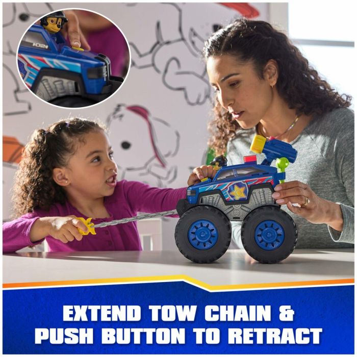 Paw Patrol Vehículo Deluxe de Chase con Rescue Wheels - Funciona con 2 Pilas AAA - Edad Recomendada 3 Años 3 Paw Patrol Vehículo Deluxe de Chase con Rescue Wheels - Funciona con 2 Pilas AAA - Edad Recomendada 3 Años 3