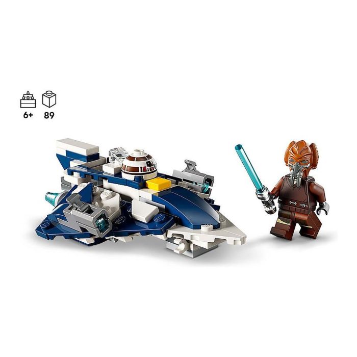 LEGO Star Wars Caza Estelar Jedi de Plo Koon 75400 Microfighter