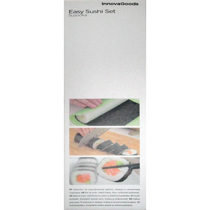 Set de Sushi con Recetas Suzooka InnovaGoods 3 Piezas 8