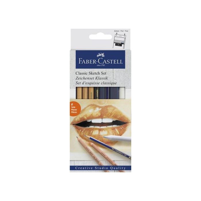 Lapices Faber-Castell Diseño Creative Studio Est.6 Lapices Faber-Castell Diseño Creative Studio Est.6