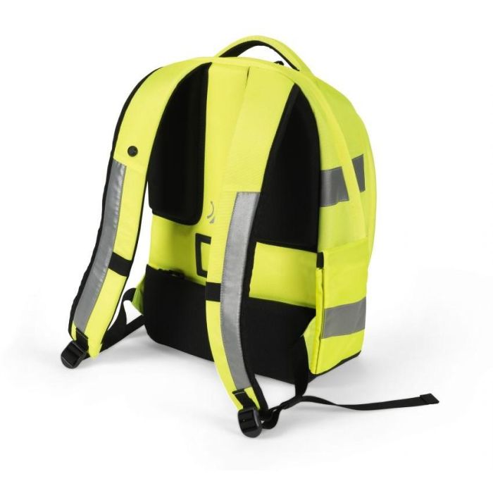 DICOTA HI-VIS 25L Mochila para portátil hasta 39,6cm 15.6" Amarillo 1