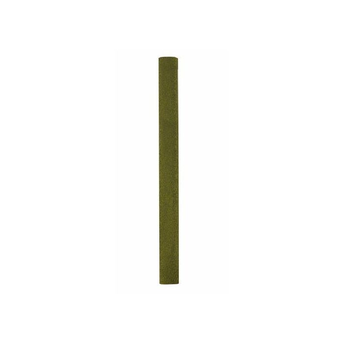 Papel Crepe (Pinocho) Canson 30G 0,5X2,5 M Verde Caqui 10 unidades