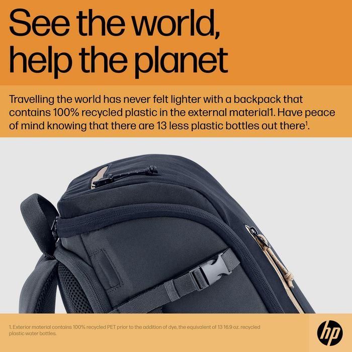 HP Travel 25 Liter 15.6 Iron Grey Laptop Backpack 7