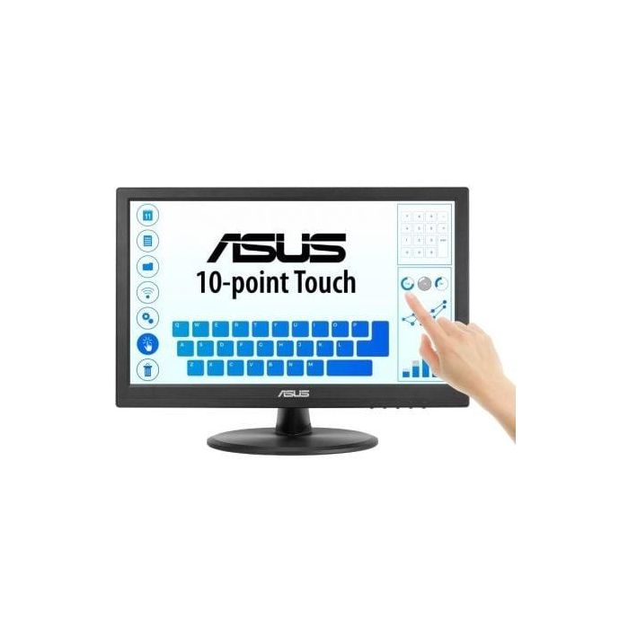 Asus VT169HE Monitor Táctil Profesional 15.6" Full HD IPS 10 Puntos Táctiles Windows 11 Eye Care VESA Negro 4
