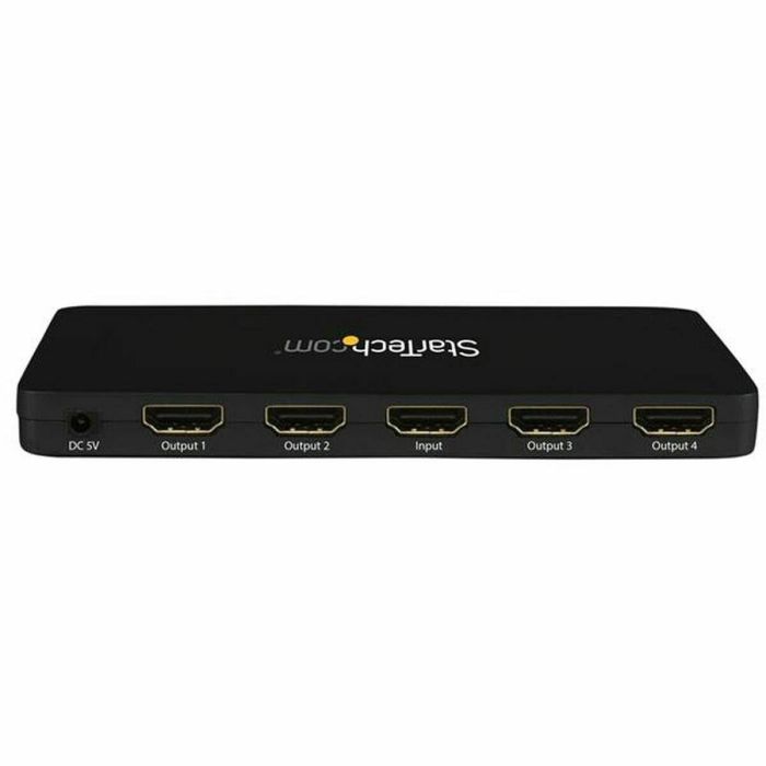 Conmutador HDMI Startech ST124HD4K Negro 1 Conmutador HDMI Startech ST124HD4K Negro 1