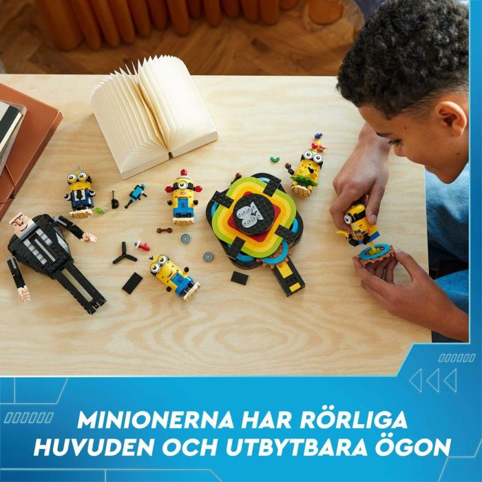 LEGO 75582 Set de Construcción Gru y los Minions, 839 piezas - Para niños a partir de 9 años 16 LEGO 75582 Set de Construcción Gru y los Minions, 839 piezas - Para niños a partir de 9 años 16