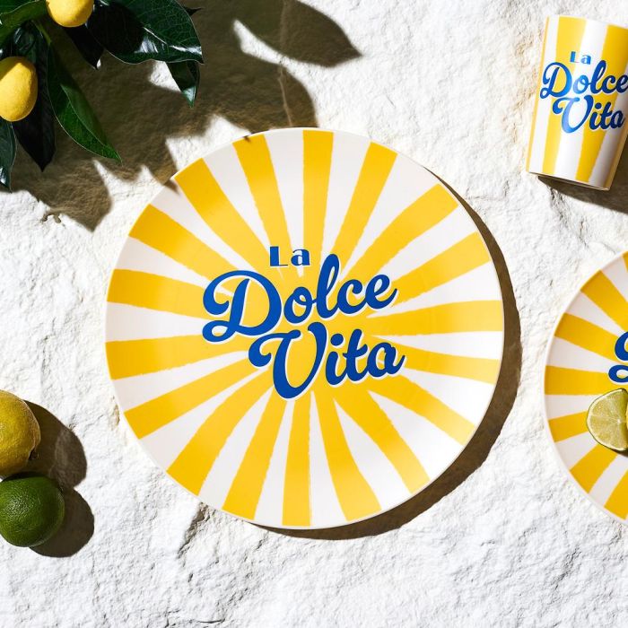 Plato Llano Polipropil Home Deco Factory diámetro 26 cm  1