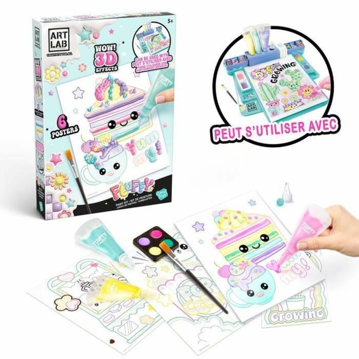 Canal Toys ART 019 Art Lab Kit de pintura Fluffy Paint