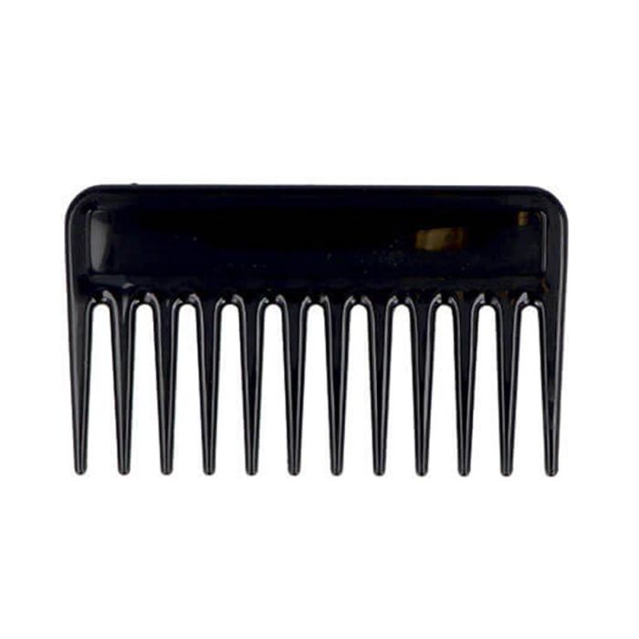 Eurostil Barbero peine ahuecador negro negro Eurostil Barbero peine ahuecador negro negro