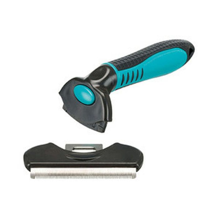 Cepillo para cardar Trixie Negro Turquesa 4 Cepillo para cardar Trixie Negro Turquesa 4