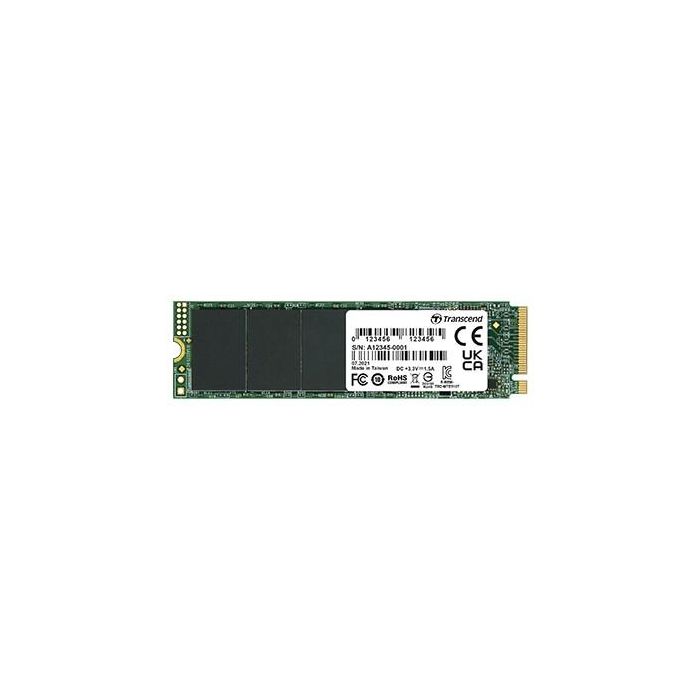 Transcend SSD M.2 500GB PCIe Gen3x4 QLC DRAM-less 2280