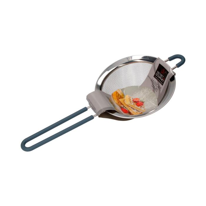 Secret Of Gourmet Colador Inoxidable con Mango de Silicona ø13,5 cm 0 Secret Of Gourmet Colador Inoxidable con Mango de Silicona ø13,5 cm 0