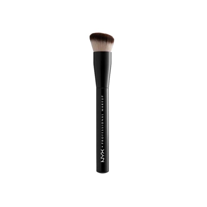 Nyx Professional Make Up Brocha para base CAN'T STOP WON'T STOP #prob37 Brocha de maquillaje para aplicar base de forma uniforme y natural