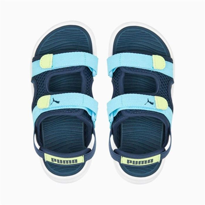 Chanclas para Niños Puma Evolve Azul Agua 29 3