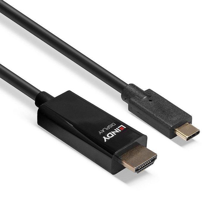 Lindy 10m USB Type C to HDMI 4K60 Adapter Cable with HDR 2 Lindy 10m USB Type C to HDMI 4K60 Adapter Cable with HDR 2