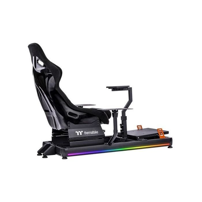 Thermaltake GSC-F50-CPASBB-01 Cabina de Vuelo GF500 Flight Simulator Cockpit Negro Aluminio hasta 120 kg 2 Thermaltake GSC-F50-CPASBB-01 Cabina de Vuelo GF500 Flight Simulator Cockpit Negro Aluminio hasta 120 kg 2