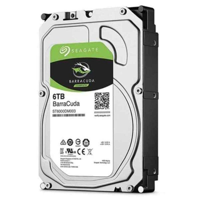 Disco Duro Seagate ST6000DM003 6 TB 3,5" HDD 6 TB 6 TB SSD 3,5"