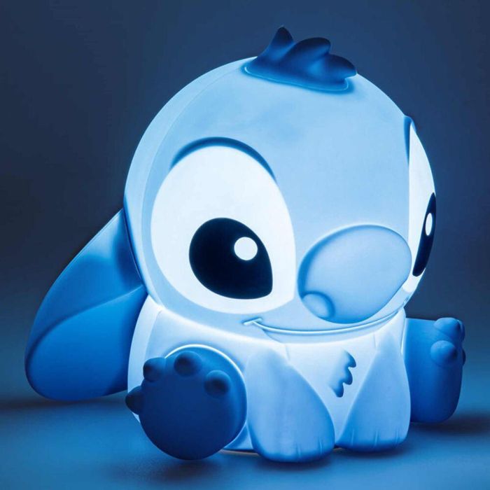 Paladone Lámpara Silicona 3D Disney Stitch con 3 niveles de brillo y USB recargable 2
