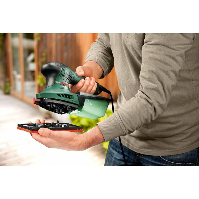 Bosch PSM 200 AES Lijadora multifunción 200W con sistema Microfiltro y caja, superficie rectangular 164 cm² 3