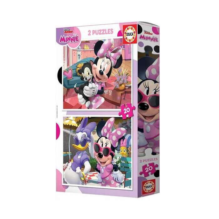 Puzzle 2x20 piezas minnie 2 Puzzle 2x20 piezas minnie 2