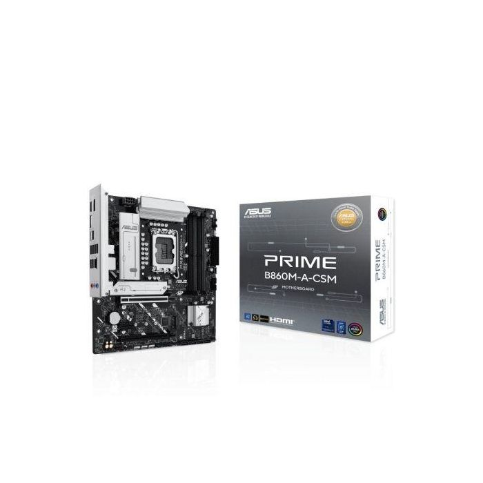 ASUS PRIME B860M-A-CSM Intel B860 LGA 1851 (Socket V1) micro ATX ASUS PRIME B860M-A-CSM Intel B860 LGA 1851 (Socket V1) micro ATX