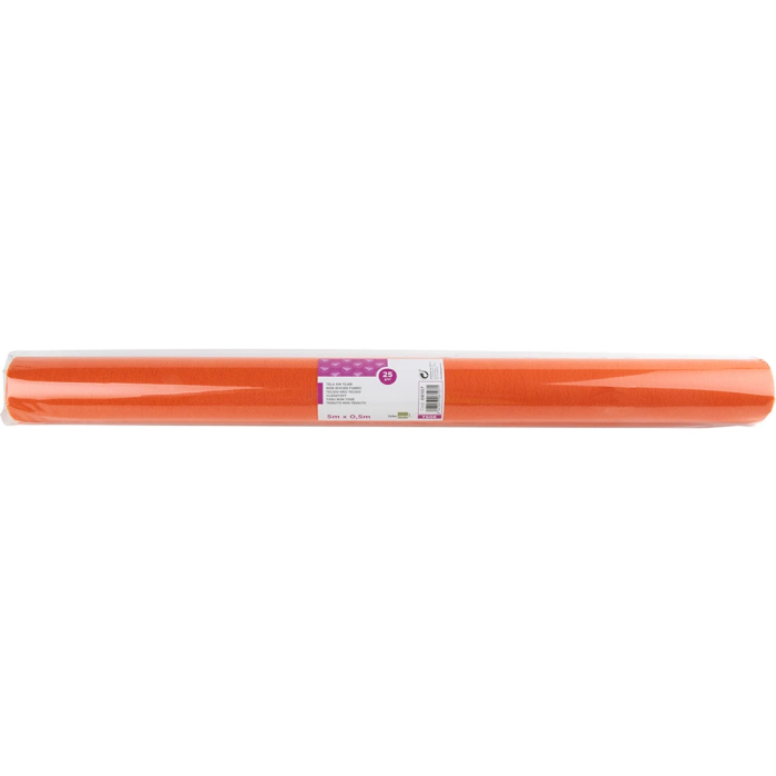 Liderpapel Tejido sin tejer terileno 25 g/m2 rollo 5 mt naranja 1