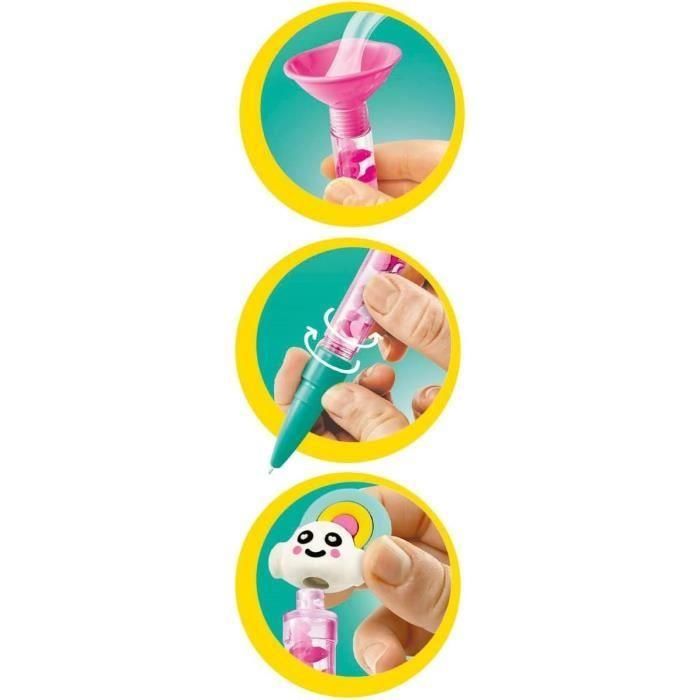 Clementoni 18827 Laboratorio creativo de Bolígrafos Fantasy para montar y personalizar 3 bolis con 4 tintas y personajes Juego +6 años 2 Clementoni 18827 Laboratorio creativo de Bolígrafos Fantasy para montar y personalizar 3 bolis con 4 tintas y personajes Juego +6 años 2