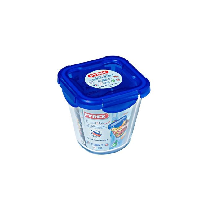 Recipiente Alto Redondo Boro Cook&Go Pyrex 13x13x13 cm-0,8 L Recipiente Alto Redondo Boro Cook&Go Pyrex 13x13x13 cm-0,8 L
