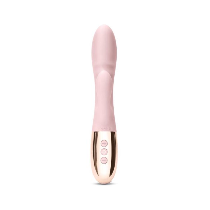 Vibrador Doble Estimulación Le Wand Blend Rose Gold Dorado Rosa Dorado 11 Vibrador Doble Estimulación Le Wand Blend Rose Gold Dorado Rosa Dorado 11