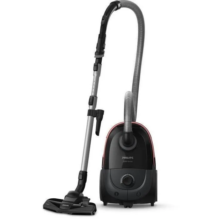 Philips Aspirador de Bote con Bolsa XD5123/10, 900 W, 4 L - Negro 1