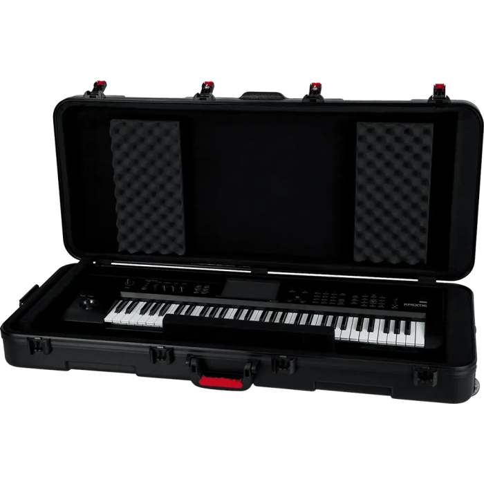 Gator Estuche Polietileno para Piano de 61 Teclas Negro con Ruedas 0 Gator Estuche Polietileno para Piano de 61 Teclas Negro con Ruedas 0