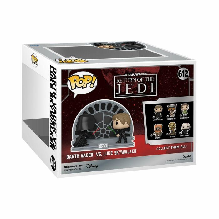 FUNKO Figura POP Star Wars 40th Darth Vader VS Luke Skywalker 6
