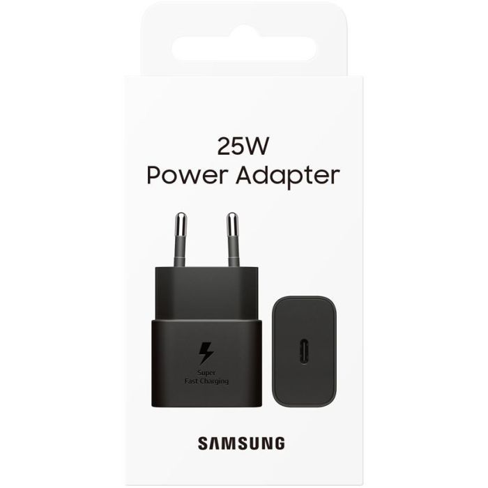 Samsung Cargador Pared 25W USB-C Negro EP-T2510NBEGWW 4 Samsung Cargador Pared 25W USB-C Negro EP-T2510NBEGWW 4