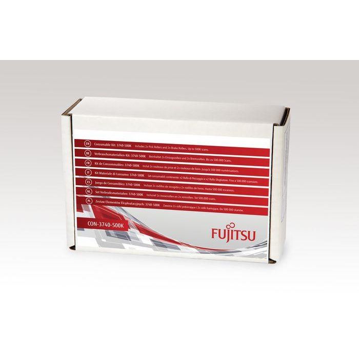 Fujitsu Kit de Consumibles fi-7600, fi-7700 para Escáner: Incluye Rodillos Pick y Freno, Mantenimiento Preventivo, 500.000 Escaneos