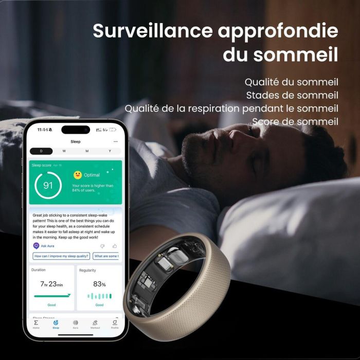 Amazfit W2321TY2N Anillo Helio Talla 12 Titanio 6