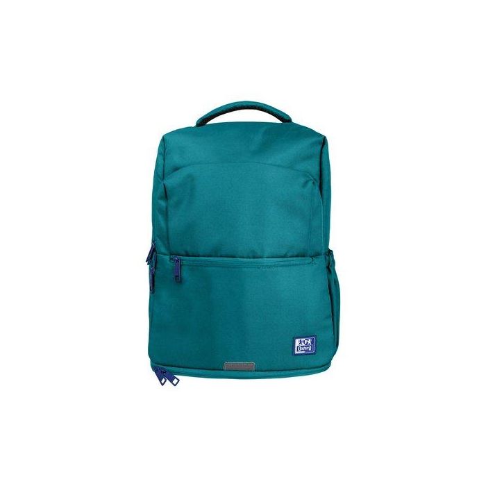 Oxford Mochila Young Proof B-Out 30 L Poliéster Reciclado Aqua, 2 compartimentos, 11 bolsillos, PC 17", espalda ergonómica