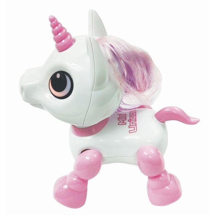 Power Unicorn Mini - Robot unicornio con efectos de luz y sonido, control de clic manual, repetición 2 Power Unicorn Mini - Robot unicornio con efectos de luz y sonido, control de clic manual, repetición 2