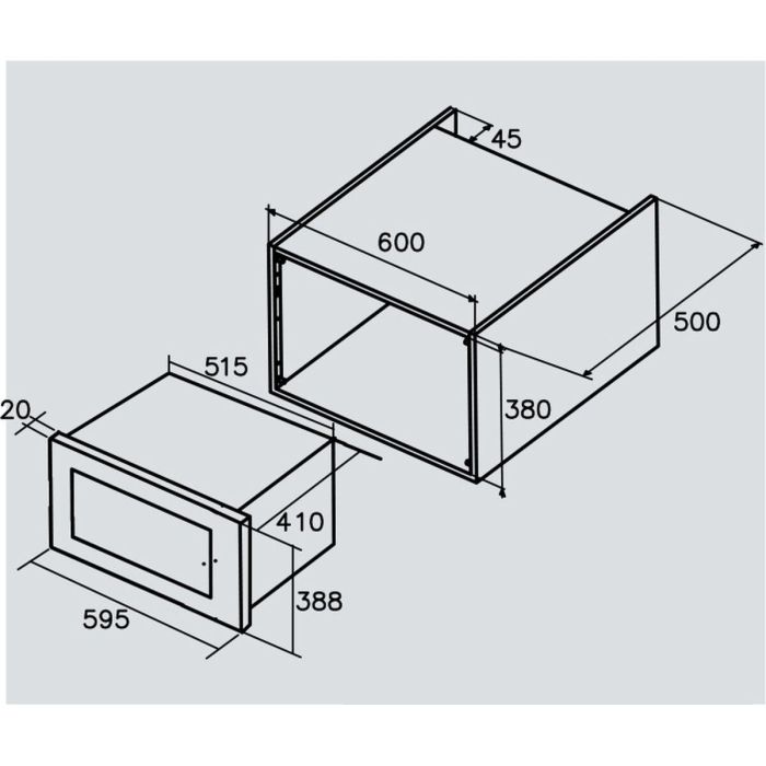 Microondas Cata MC25GTCWH 1000W 25 L 1000W 900 W (25 L) 1