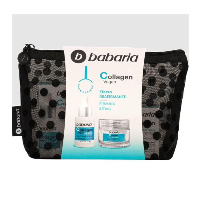 BABARIA Crema Facial Collagen Effect 50 ml + Serum + Estuche - Kit Cuidado Facial