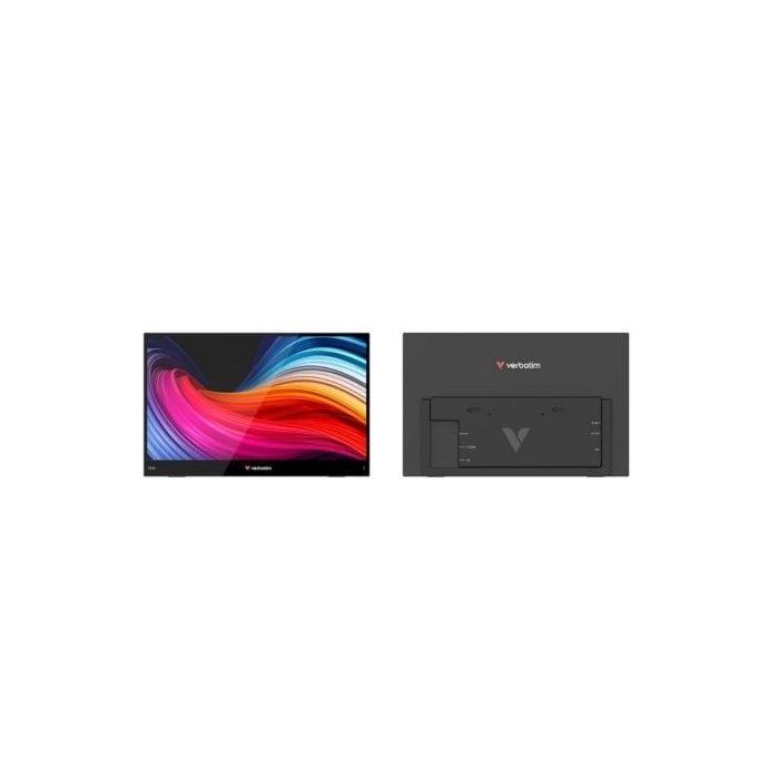 Monitor Portátil Táctil Verbatim Touch Light 15.6"/ Full HD/ Multimedia/ Negro 2 Monitor Portátil Táctil Verbatim Touch Light 15.6"/ Full HD/ Multimedia/ Negro 2