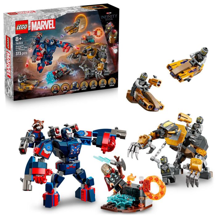 Thor De Vengadores: Endgame Vs. Chitauri 76322 Lego Marvel 0 Thor De Vengadores: Endgame Vs. Chitauri 76322 Lego Marvel 0