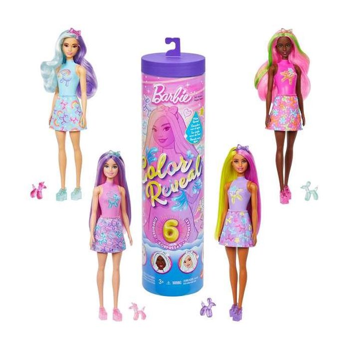 Muñeca barbie color reveal ciber series 32,50x8,50x8,50 cm - modelos surtidos 0 Muñeca barbie color reveal ciber series 32,50x8,50x8,50 cm - modelos surtidos 0