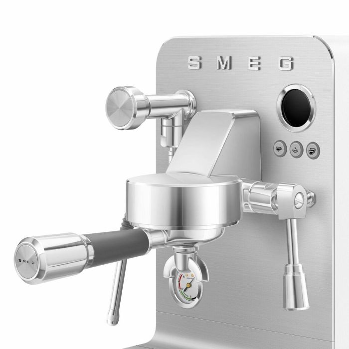 Cafetera Express de Brazo Smeg EMC02WHMEU Blanco 1350 W 1 L 4 Cafetera Express de Brazo Smeg EMC02WHMEU Blanco 1350 W 1 L 4