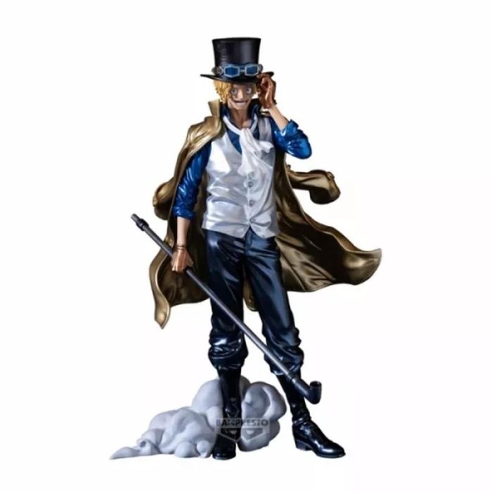 Banpresto One Piece Premium The Metallic - Sabo Figura Pre-pintada 30 cm Acabado Metálico Banpresto One Piece Premium The Metallic - Sabo Figura Pre-pintada 30 cm Acabado Metálico