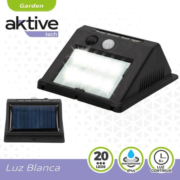 Luz solar Aktive Plástico 9 x 12 x 5 cm (6 Unidades) 3