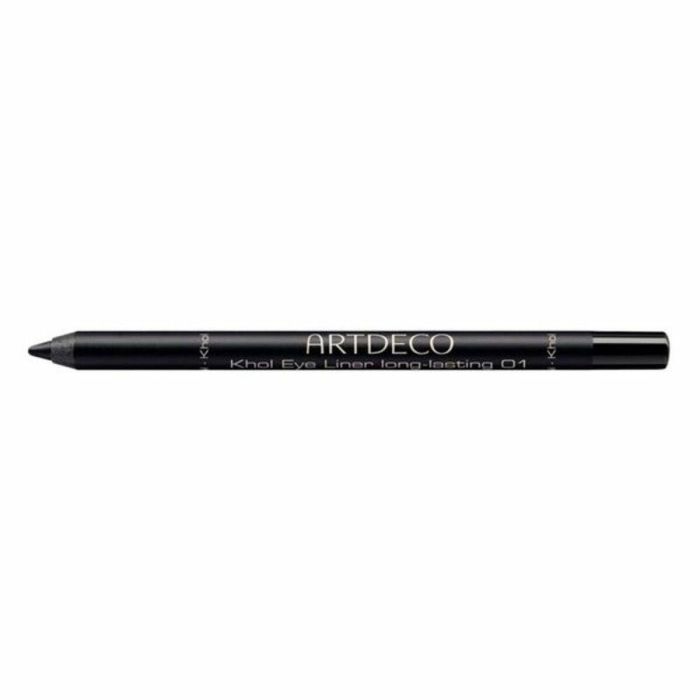 Artdeco #01-black Khol Eye Liner Lápiz Delineador de Ojos Negro Larga Duración, Pigmentación Intensa para Efecto Smokey, 1.2g Artdeco #01-black Khol Eye Liner Lápiz Delineador de Ojos Negro Larga Duración, Pigmentación Intensa para Efecto Smokey, 1.2g