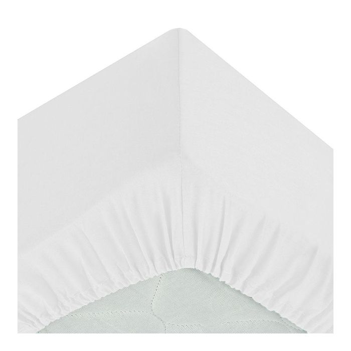 Sábana Bajera Ajustable Atmosphera Blanco 160 x 200 cm